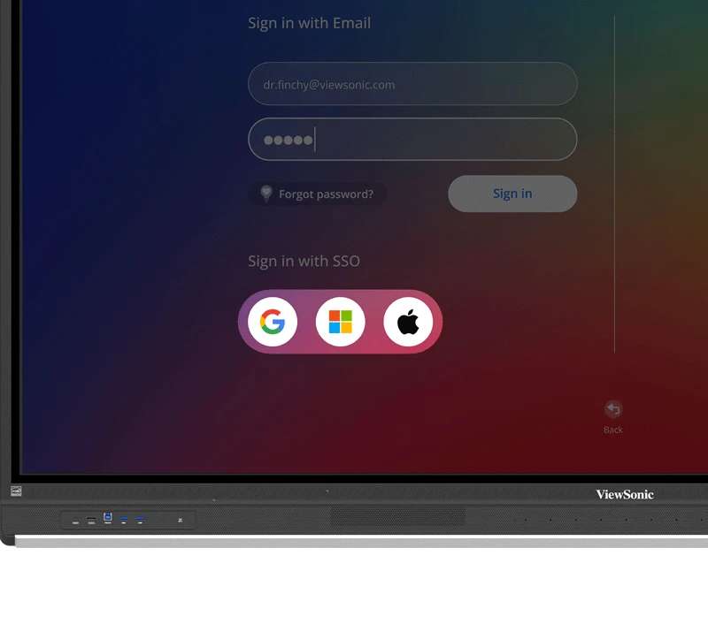 Màn hình tương tác ViewSonic IFP8653–86 inch 4K, RAM 8GB, CPU Octa-core mạnh mẽ
